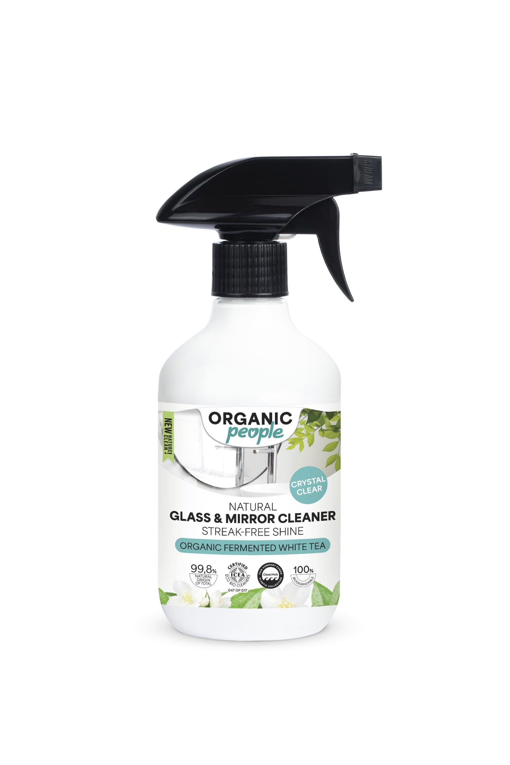 SPRAY LIMPIACRISTALES NATURAL WHITE TEA, 500 ml
