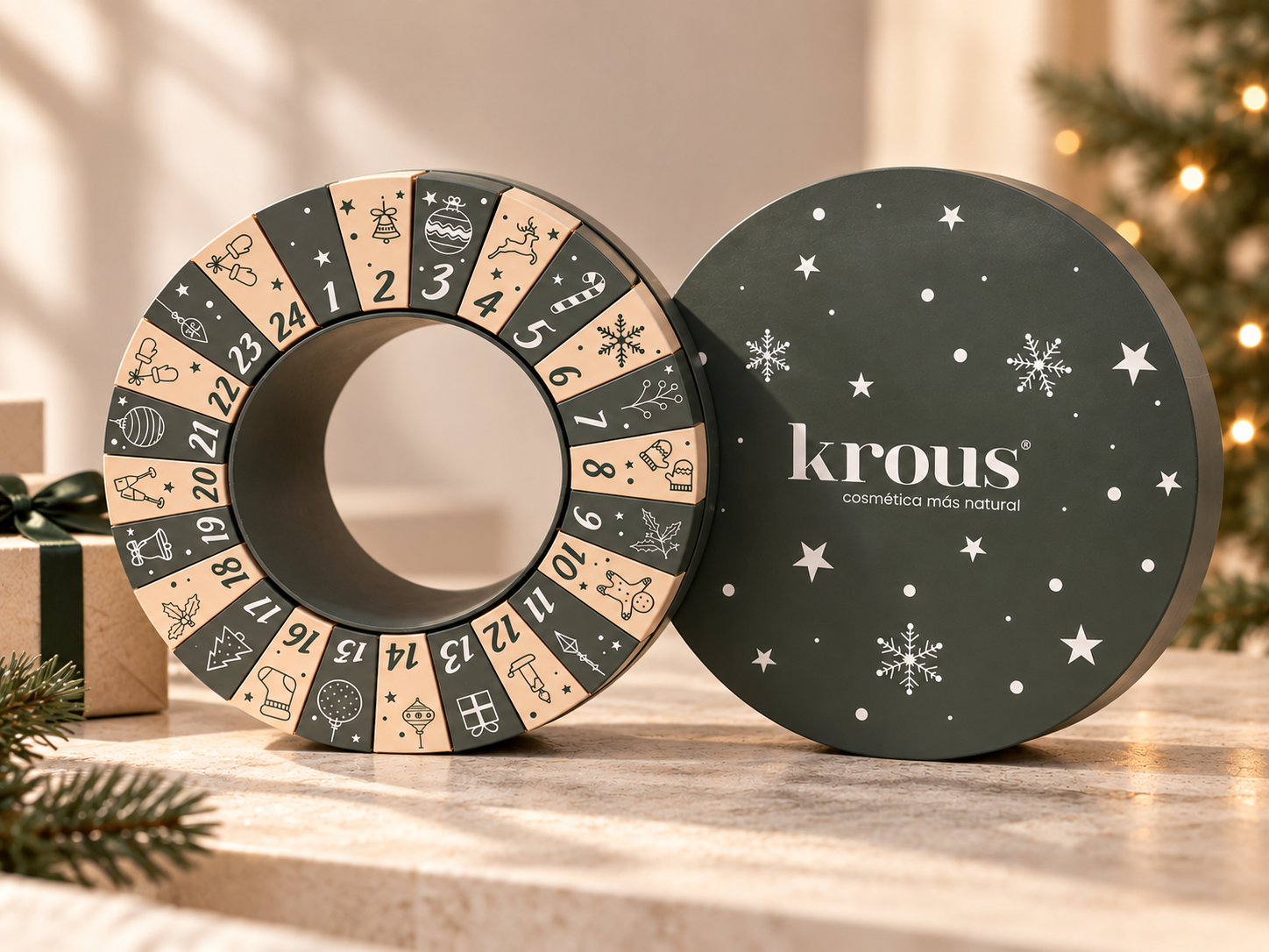 Calendario de Adviento Krous en Navidad
